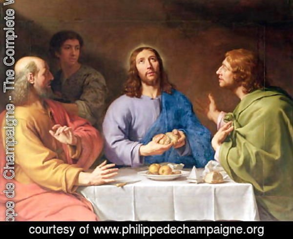 Philippe de Champaigne - The Supper at Emmaus 2