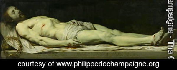 Philippe de Champaigne - The Dead Christ on his Shroud