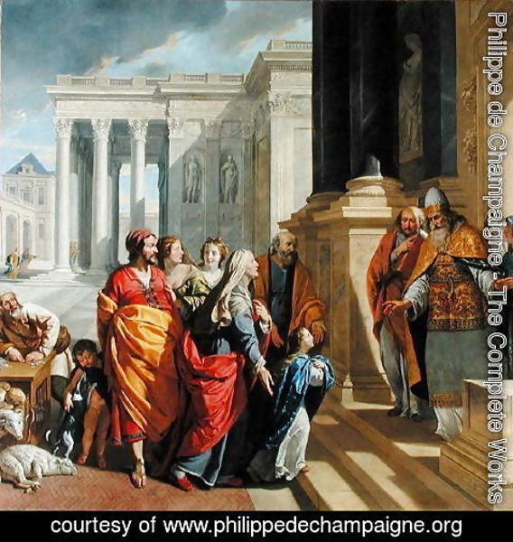 Philippe de Champaigne - Presentation of the Virgin in the Temple, 1639-40
