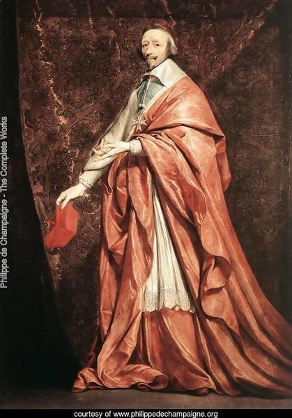 Portrait of Armand-Jean du Plessis, Cardinal Richelieu (1585-1642) 2