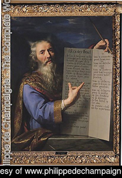 Moses with the Tablets of the Law, 1663