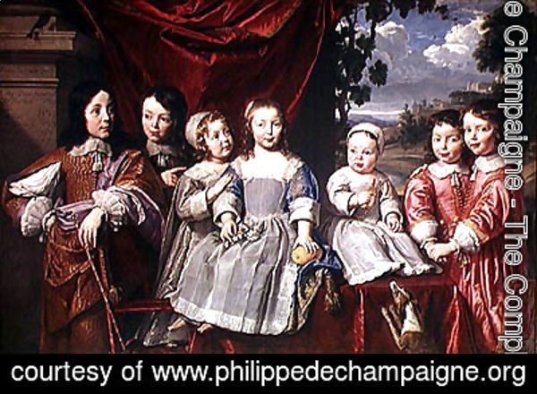 Philippe de Champaigne - The Habert de Montmort Children, 1649