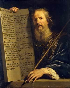 Philippe de Champaigne - Moses with the Ten Commandments