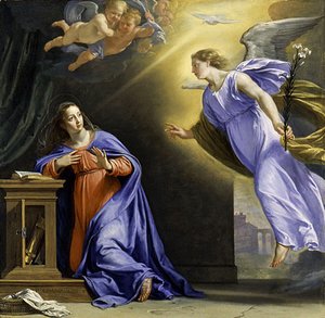 The Annunciation ca 1644