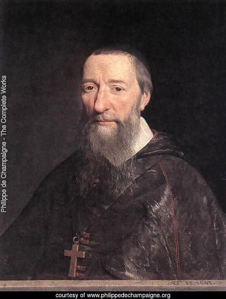 Portrait of Bishop Jean-Pierre Camus 1643
