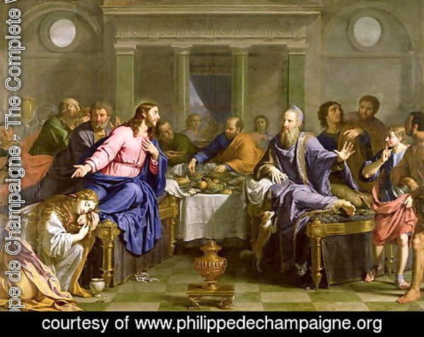 Philippe de Champaigne - Christ in the House of Simon the Pharisee, c.1656