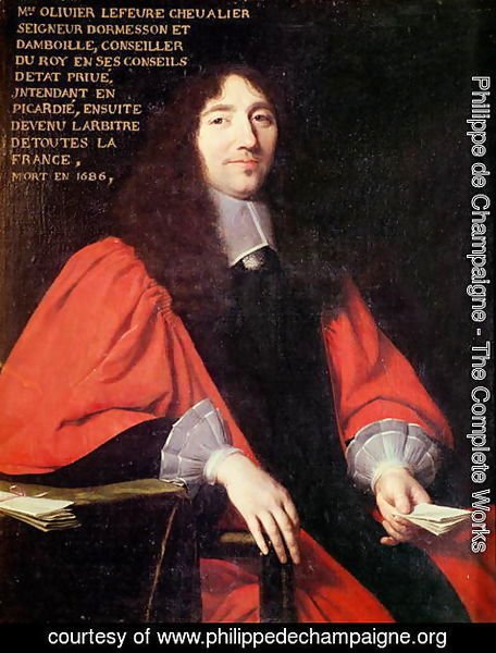 Portrait of Olivier Lefevre (d.1686)