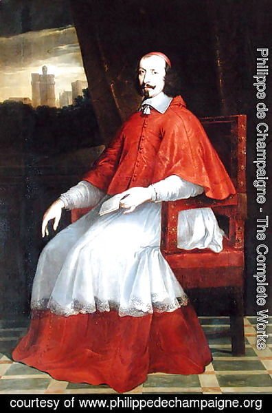 Philippe de Champaigne - Portrait of Cardinal Jules Mazarin (1602-61)