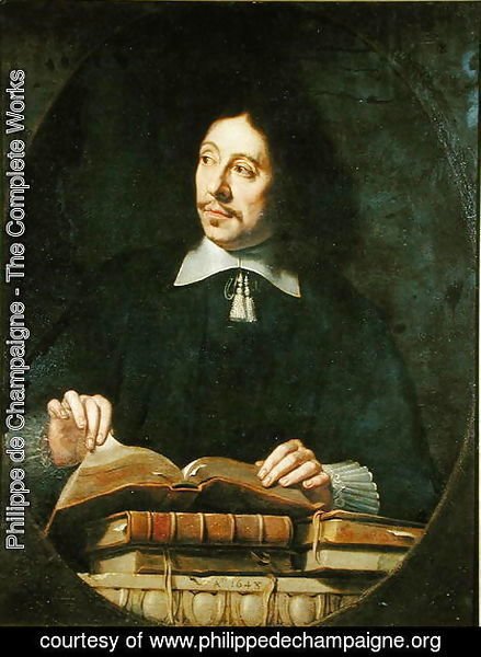 Philippe de Champaigne - Portrait presumed to be Etienne Delafons, 1648