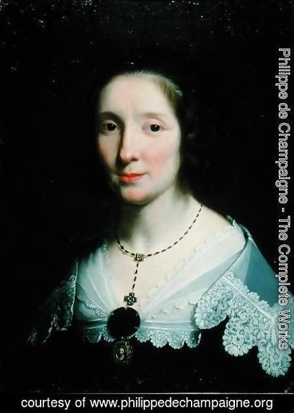 Philippe de Champaigne - Portrait of Charlotte Duchesne