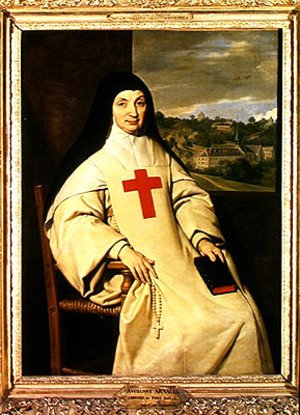 Mother Angelique Arnauld (1591-1661) Abbess of Port-Royal, 1654