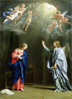 Philippe de Champaigne - The Annunciation, 1644