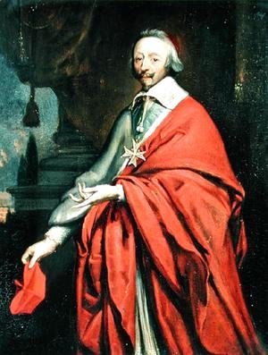 Philippe de Champaigne - Portrait of Cardinal de Richelieu (1585-1642)