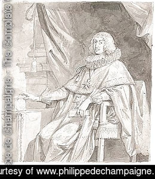 Portrait Of A Seated Gentleman, A Member Of The Order Of The Saint-esprit