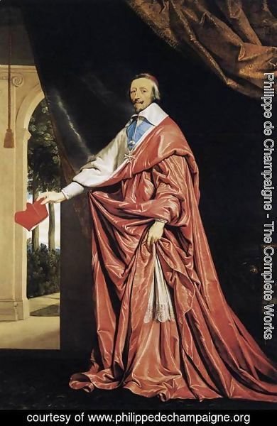 Philippe de Champaigne - Cardinal Richelieu c. 1637