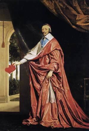 Philippe de Champaigne - Cardinal Richelieu c. 1637