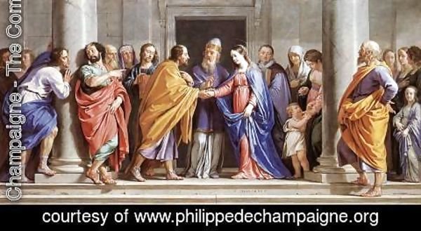Philippe de Champaigne - The Marriage of the Virgin c. 1644